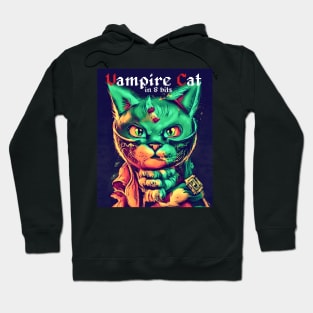 VAMPIRE CAT in 8 bits Hoodie